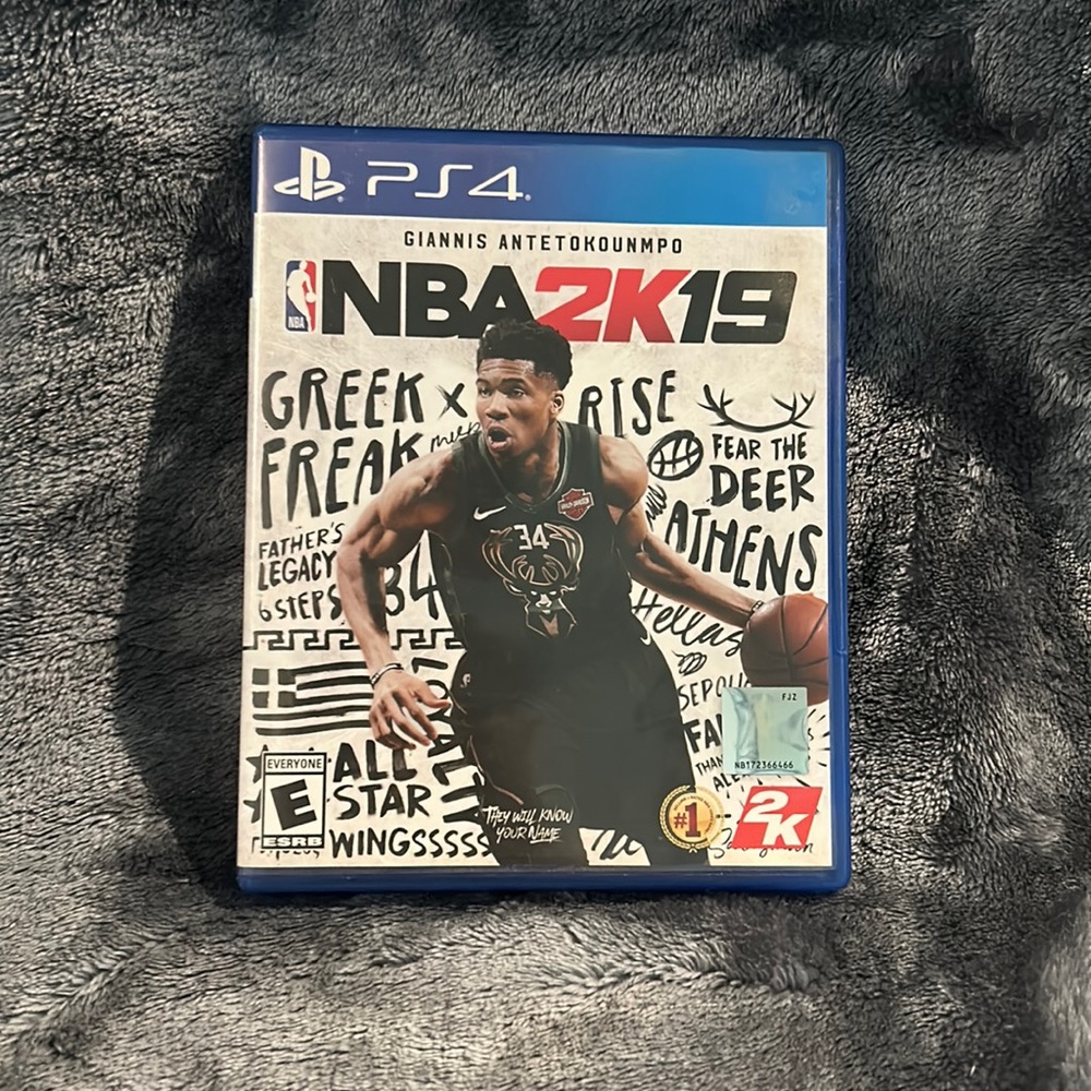 PS4 NBA2K19 ABSOLUTELY NO SCRATCHES